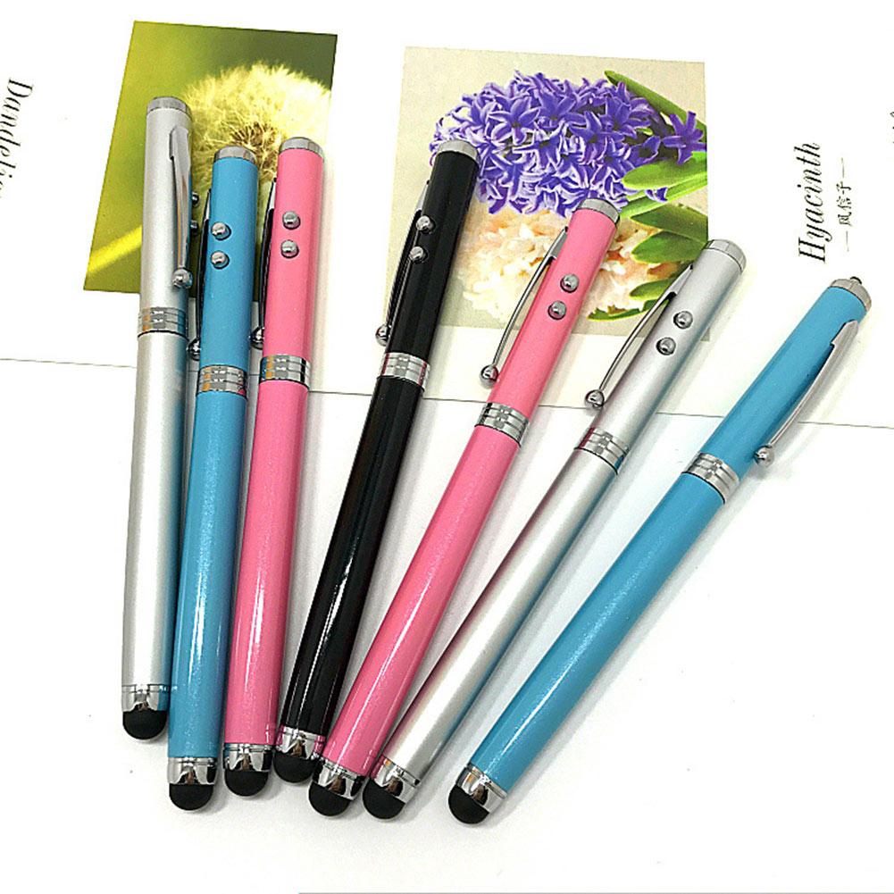 4 1pc 1 In Pointer Laser Torch Led Screen Touch Ball Stylus T5Q8