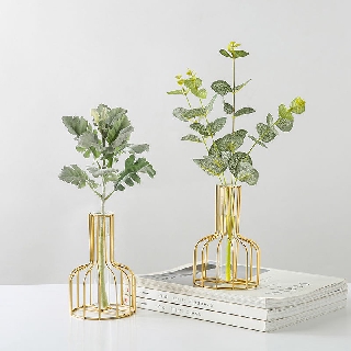 Vase Decoration Living Room Flower Arrangement NordicinsCreative Dried Flowers Transparent Glass Tes