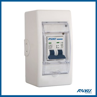Royu 32A Mini Safety Breaker w/ Cover & Outlet - RMB32C/O (1)