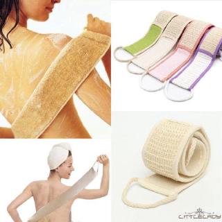 ☛☏❤Exfoliating Loofa Back Strap Bath Shower Body Sponge Body Scrubber Brush Personal Washing (1)