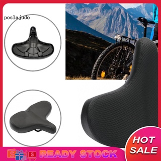 【COD】 Black Bicycle Saddle High Stability Breathable Widened Bicycle Saddle Breathable for Cycling