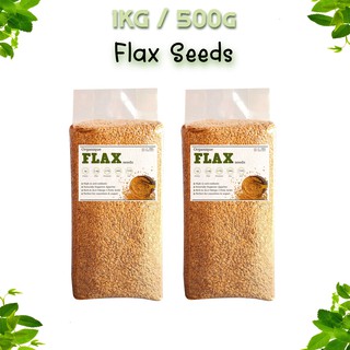 Zenfiber Organic Flax Seeds (1kg/500g/250g)