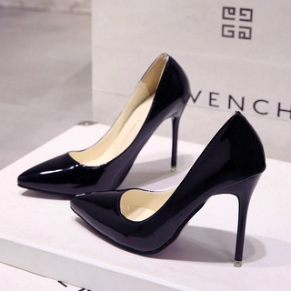 Women's high heels, pointed toe nude professional shoes, all-match sexy and thin high heels
