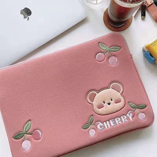Girly Cute iPad/ Laptop Pouch iPad Pro 11/10.2/10.5/9.7in Apple Tablet Protective Sleeve Bag 14/13.3in Notebook MacBook Carry Bags