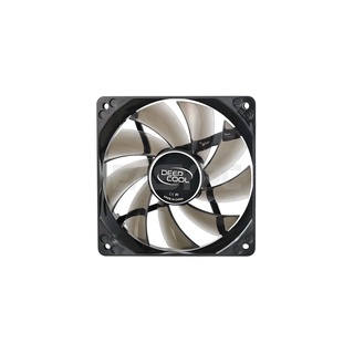 Deepcool Wind Blade 120mm Chassis Fan White Led, Semi-transparent black fan frame with 4 blue LED. (3)