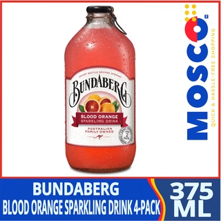 Bundaberg Blood Orange Sparkling Drink 4-pack 375mL