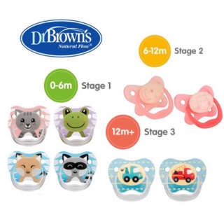 Dr. Brown's Pre Vent Pacifier, Stage 1,2,3 (1 piece)