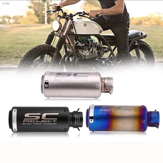 ▲℡AST Universal Motorcycle Exhaust Tailpipe Dirt Bike Muffler 35mm To 51mm Connect Motorbike Scooter