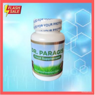 Dr. PARAGIS 1 Bottle (60 Capsules) 100- Natural Organic Herbal Food Supplement