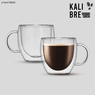 250ml Double Wall Heat Resistant Glass Cup | Coffee Cup / Coffee Mug
