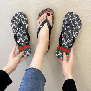 ✈Slippers female summer Korean trend net infrared wear daily non-slip couple slippers non-slip wear-