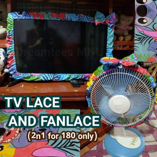 TVlace cover and electricfan lace