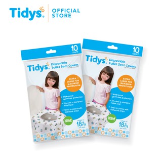 Tidys Disposable Toilet Seat Covers (2 packs)