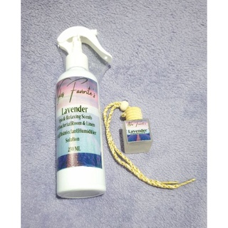 Lavender Antibacterial Room & Linen Spray (250ml) + 10ml Hanging Diffuser