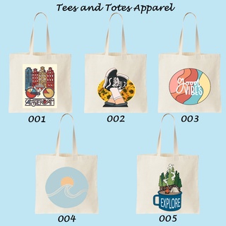 Aesthetic High Quality Thick Canvas Tote bag
