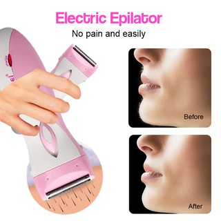 Electric Epilator Woman Cordless Hair Removal Depilator Shaver Body Leg Shaving (5)