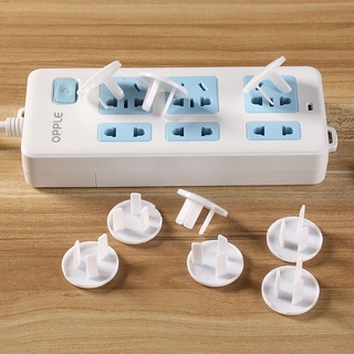 Hot sale baby anti-electric shock 3-pin three-hole power socket cover child safety socket protection
