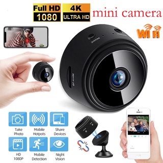 mini camera spy hidden spy cam spy camera hidden camera A9 Mini Camera WiFi Camera 1080p HD Night Ve