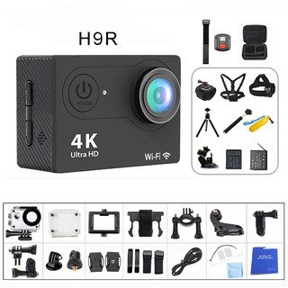 Helmet camera external camera baby camera ☏❃◈H9 / H9R EIS Action Camera Ultra HD 4K/60fps WiFi 2.0"