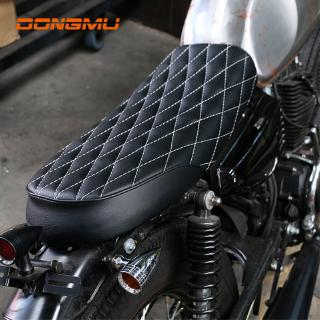 Black Brown Retro Vintage Motorcycle Seat Saddle Cover Hump Cafe Racer Fit for Honda CG125