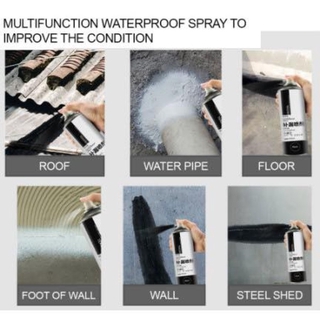 【Upgrade】Sealant Spray Waterproof Anti-Leaking Sealant Spray Self-spraying Leak Repair Roof Sealant (5)
