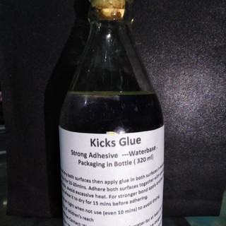 ✔Kicks glue rubber shoes factory glue .water based 320ml
