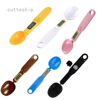 Cutteship 500/0.1g Digital LCD Measuring Food Kitchen Lab Electronic Spoon Weight Scale