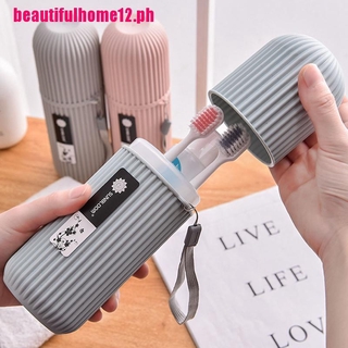[beautifulhome]Portable Toothpaste Toothbrush Protect Holder Case Travel Camping Storage Box