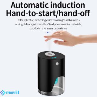 EMERIT Automatic Induction Sprayer Infrared Intelligent Hand Induction Alcohol Sterilization Spray Soap Dispenser EMERIT