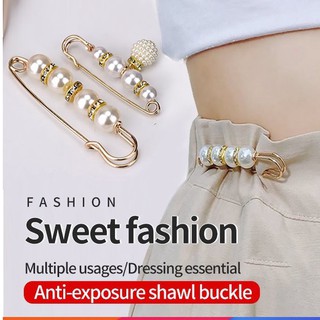 (5pcs）Sweet fashion Multiple usages/dressing essential Anti-exposure shawl buckle