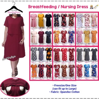Martha Nursing / Breastfeeding Dress (1)