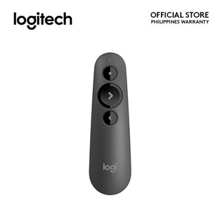 Logitech R500s Wireless Presentation Remote, 2.4 GHz and Bluetooth, USB-Receiver, Red Laser Pointer (1)