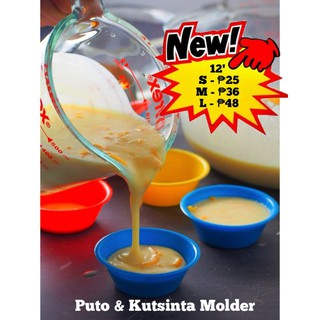 12pcs. Puto, Kutsinta, Pichi Pichi Plastic Cup Molder