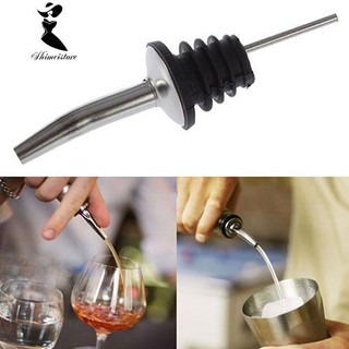 【COD】shimei Stainless Steel Liquor Spirit Pourer Flow Wine Bottle Pour Spout Stopper Barware