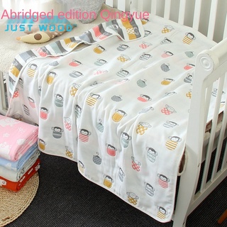 Baby bath towel blanket gauze quilt na bata bata ng cotton anim na layer gauze bath towel.