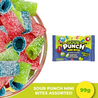 Sour Punch Asstd Mini Gummy Bites 99g
