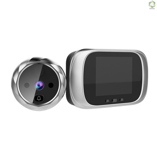 A Digital Door Viewer Peephole Door Camera Doorbell 2.8-inch LCD Screen Night Vision Photo Shooting Digital Door Monitoring for Home Security