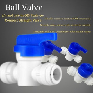 Ball Valve 1/4 and 3/8 stop faucet