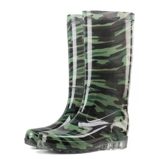 women boots▲Bota Simple Plain Rain Boots Flood Boots for Men and women (3)