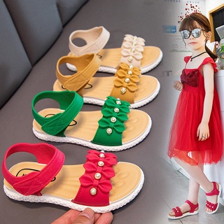 Cookies girls' sandals summer soft soled wear resistant and antiskid shoes (1)