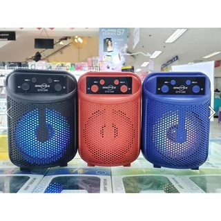 GTS-1349 3 inch extra Bass Portable Splash Proof Wireless Bluetooth Speaker with TF Card/USB Player