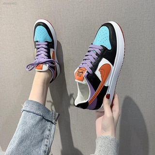 ﹍Shoes female mandarin duck hook hook board shoes fall 2021 new leisure sports students fashion all-