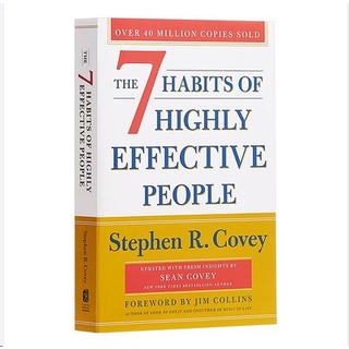 【Brandnew】7 Seven Habits of Highly Effective People by Stephen R Covey Paper Book selfhelp managemen