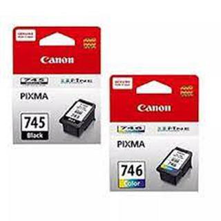 Genuine Canon PG 745 and CL 746 ink cartridges Bundle Set