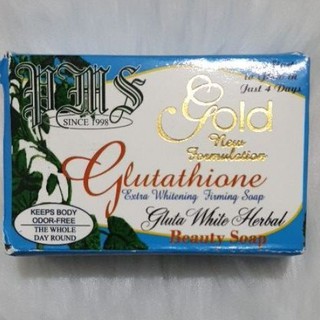 PMS Gold Extra Whitening Firming Glutathione Natural Herbal Soap