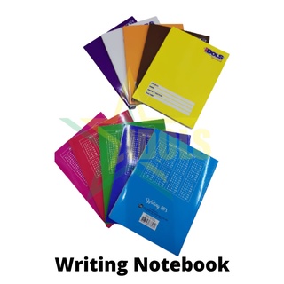 Writing notebook Idols brand (Assorted single color notebook)