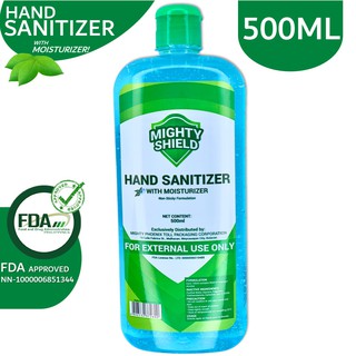 Mighty Shield Hand Sanitizer with Moisturizer 500ml - HAND SANITIZER 500ml