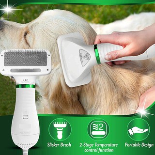Dog Hair Dryer Portable2in1Pet Grooming Hair Dryer & Comb Brush For Small and Medium Dogs Cats Pets
