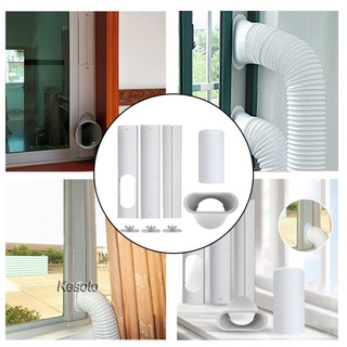 [KESOTO] Window Seal Plates Kit for Portable Air Conditioners for Sliding Glass Doors