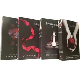 The Twilight Saga Series New Moon Eclipse Breaking Dawn set books of 4 by Stephenie Meyer (1)